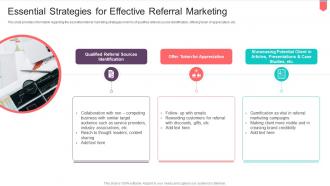 Active Influencing Consumers Recommendation Essential Strategies Effective Referral Marketing