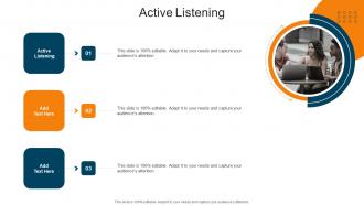 Active Listening In Powerpoint And Google Slides Cpb