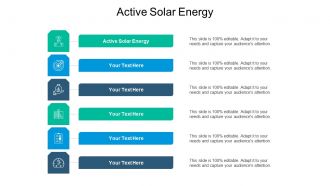 Active solar energy ppt powerpoint presentation portfolio slides cpb