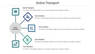 Active transport ppt powerpoint presentation model visuals cpb