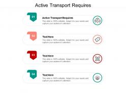 Active transport requires ppt powerpoint presentation icon visual aids cpb