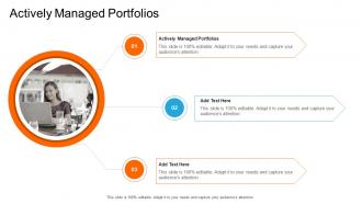 Actively Managed Portfolios In Powerpoint And Google Slides Cpb