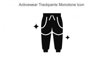 Activewear Trackpants Monotone Icon In Powerpoint Pptx Png And Editable Eps Format