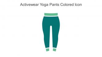 Activewear Yoga Pants Colored Icon In Powerpoint Pptx Png And Editable Eps Format