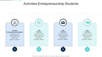 Activities Entrepreneurship Students In Powerpoint And Google Slides Cpb