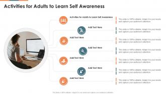 Activities For Adults To Learn Self Awareness Ppt Template Cpp