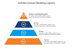 Activities involved marketing logistics ppt powerpoint presentation ideas samples cpb