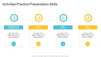 Activities Practice Presentation Skills In Powerpoint And Google Slides Cpb