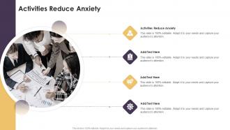 Activities Reduce Anxiety In Powerpoint And Google Slides Cpb