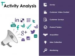 Activity analysis ppt design ideas