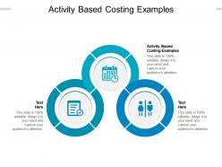 Activity based costing examples ppt powerpoint presentation portfolio inspiration cpb