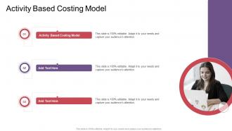 Activity Based Costing Model In Powerpoint And Google Slides Cpb