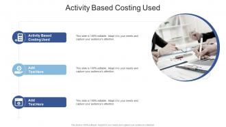 Activity Based Costing Used In Powerpoint And Google Slides Cpb