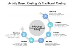 Activity based costing vs traditional costing ppt powerpoint presentation infographic template brochure cpb