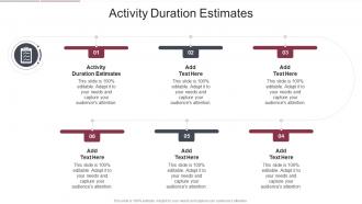 Activity Duration Estimates In Powerpoint And Google Slides Cpb