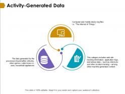 Activity generated data ppt powerpoint presentation layouts