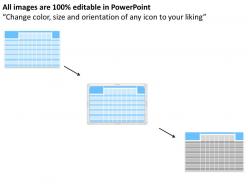 Activity matrix powerpoint presentation slide template
