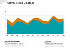 Activity node diagram ppt powerpoint presentation layouts deck cpb