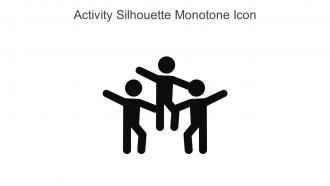 Activity Silhouette Monotone Icon In Powerpoint Pptx Png And Editable Eps Format