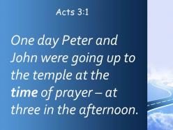 Acts 3 1 the temple at the time of powerpoint church sermon