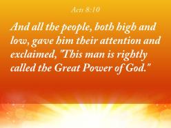 Acts 8 10 the people both high powerpoint church sermon
