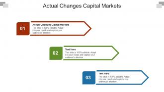 Actual changes capital markets ppt powerpoint presentation icon deck cpb
