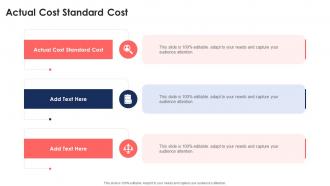 Actual Cost Standard Cost In Powerpoint And Google Slides Cpb