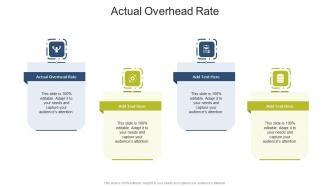 Actual Overhead Rate In Powerpoint And Google Slides Cpb