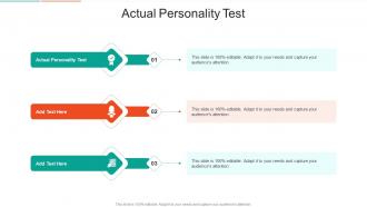 Actual Personality Test In Powerpoint And Google Slides Cpb