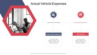 Actual Vehicle Expenses In Powerpoint And Google Slides Cpb