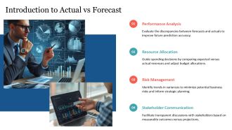 Actual Vs Forecast Analysis PPT Mockup AT Appealing Pre-designed