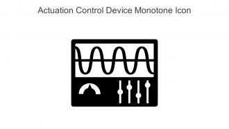 Actuation Control Device Monotone Icon In Powerpoint Pptx Png And Editable Eps Format
