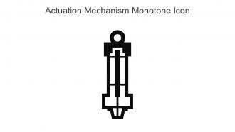 Actuation Mechanism Monotone Icon In Powerpoint Pptx Png And Editable Eps Format