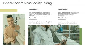 Acuity Levels Measuring Visual Sharpness Tests PPT Slides ST AI Multipurpose Best