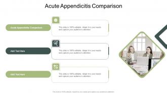 Acute Appendicitis Comparison In Powerpoint And Google Slides Cpb