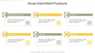 Acute Intermittent Porphyria In Powerpoint And Google Slides Cpb