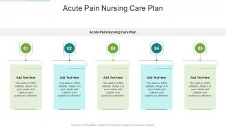 Acute Pain Nursing Care Plan In Powerpoint And Google Slides Cpb