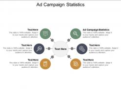 Ad campaign statistics ppt powerpoint presentation ideas infographics cpb