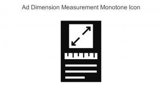Ad Dimension Measurement Monotone Icon In Powerpoint Pptx Png And Editable Eps Format