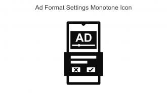 Ad Format Settings Monotone Icon In Powerpoint Pptx Png And Editable Eps Format