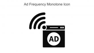 Ad Frequency Monotone Icon In Powerpoint Pptx Png And Editable Eps Format