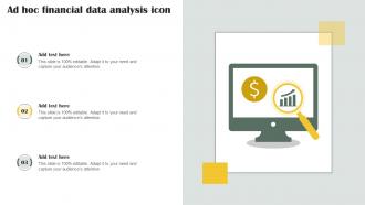 Ad Hoc Financial Data Analysis Icon
