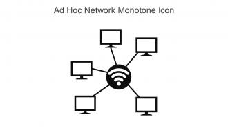 Ad Hoc Network Monotone Icon In Powerpoint Pptx Png And Editable Eps Format