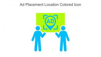 Ad Placement Location Colored Icon In Powerpoint Pptx Png And Editable Eps Format