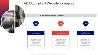 Ada Compliant Website Examples In Powerpoint And Google Slides Cpb