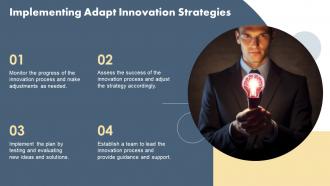 Adapt Innovation powerpoint presentation and google slides ICP Analytical Informative
