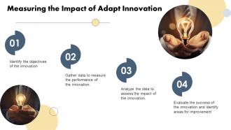 Adapt Innovation powerpoint presentation and google slides ICP Professionally Informative