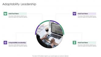Adaptability Leadership In Powerpoint And Google Slides Cpb