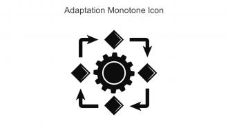 Adaptation Monotone Icon In Powerpoint Pptx Png And Editable Eps Format