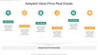Adapted Value Price Real Estate In Powerpoint And Google Slides Cpb